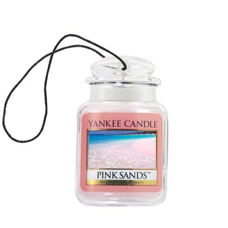 YANKEE CANDLE PINK SANDS CAR JAR ULTIMATE - SOFIA BABY